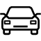 Auto Icon als Symbol für die Anfahrt zum Rude7 mit dem PKW